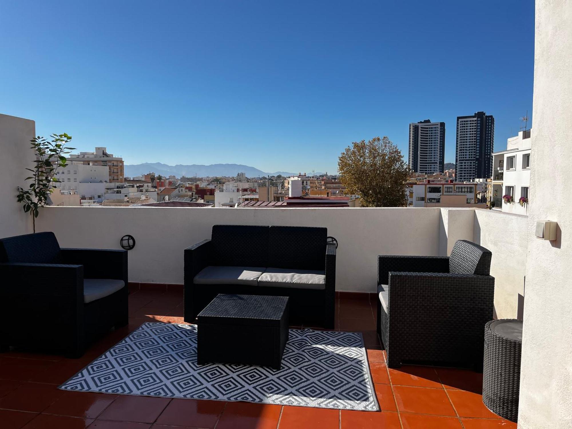 Barcelo 30, Terrace, Center, Garage On Request, Quite Neighborhood, Ba Apartment Malaga Exterior photo