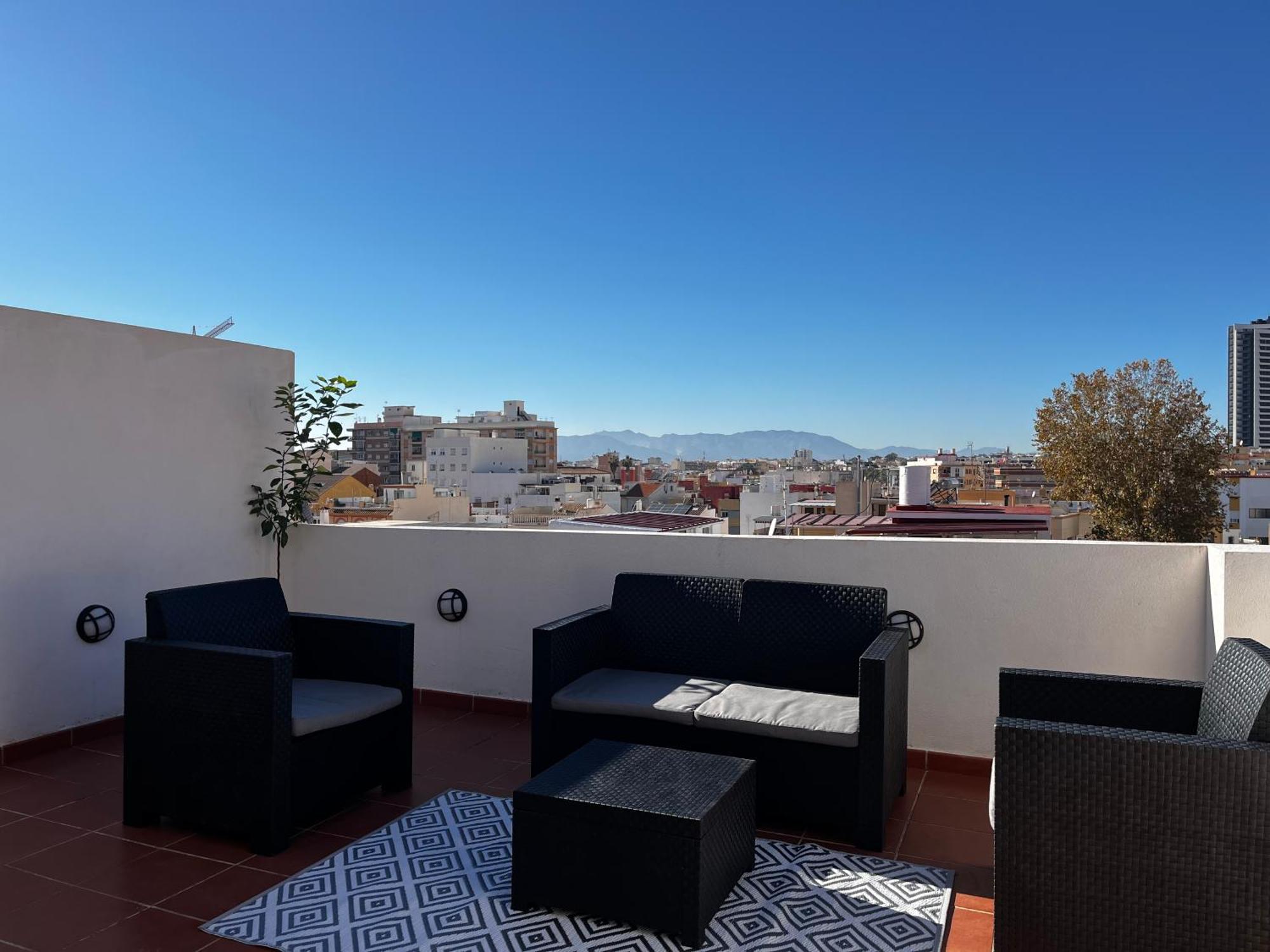 Barcelo 30, Terrace, Center, Garage On Request, Quite Neighborhood, Ba Apartment Malaga Exterior photo