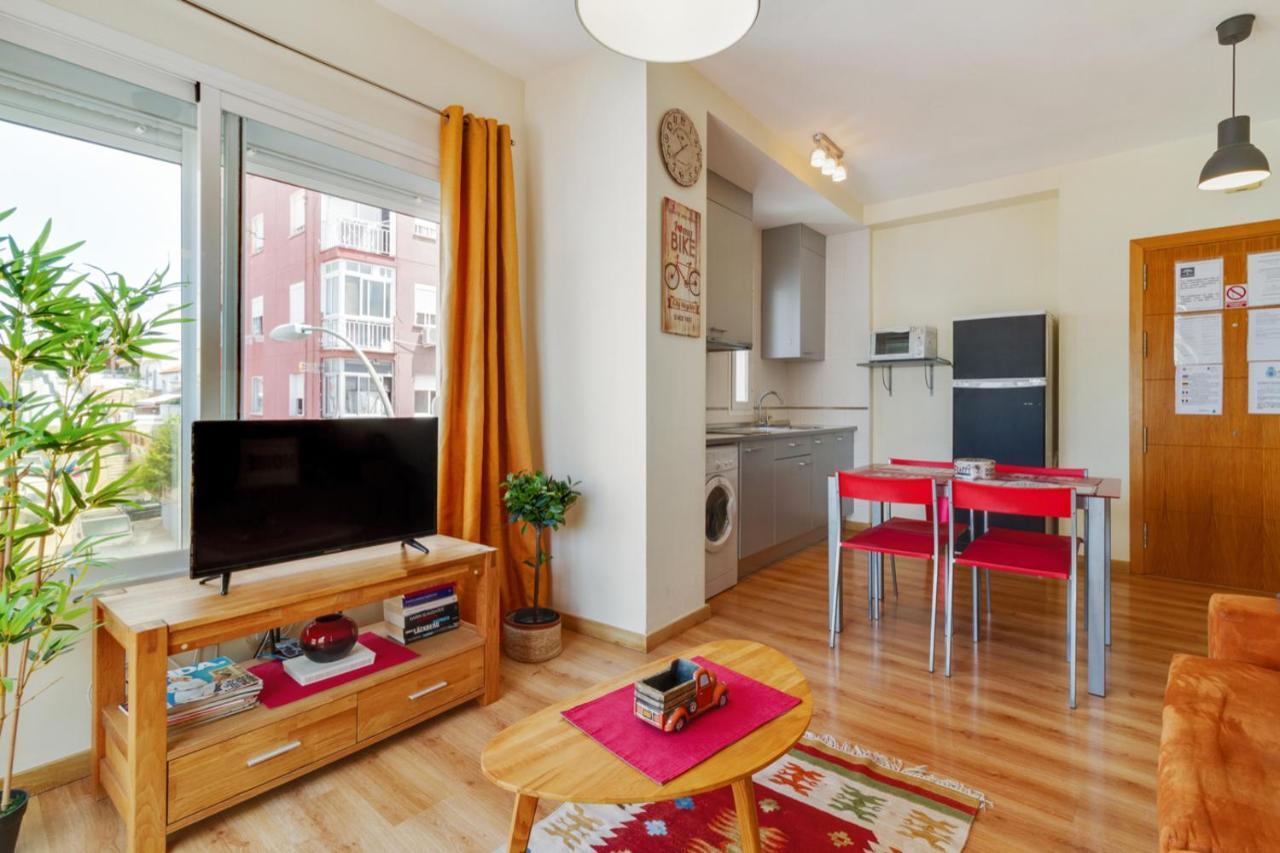 Barcelo 30, Terrace, Center, Garage On Request, Quite Neighborhood, Ba Apartment Malaga Exterior photo